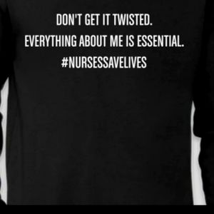 Essential Worker Nurses crewneck